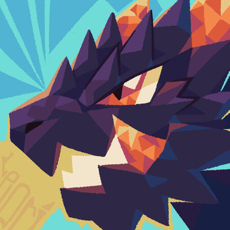 lavorvomon triangle icon