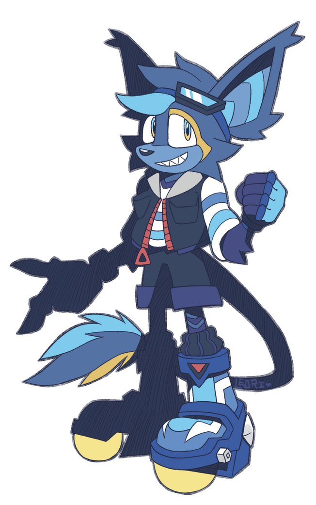 Pixel art of Digimon OC Flexmon.